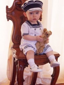 Max in his "Freddie" sailor suit  from Sarah Louise