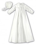 Sarah Louise silk christening gown