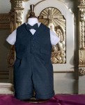 A4239 Navy Christening Suit