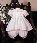 Cotton Christening Dress and Bloomers