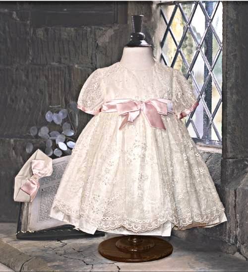 Little Darlings christening dress D9007