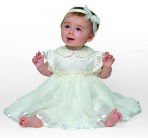 Little Darlings Tinkerbell christening dress
